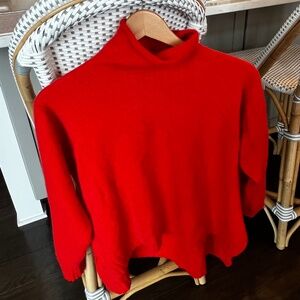Whistles 100% Cashmere Red Sweater Women’s Medium